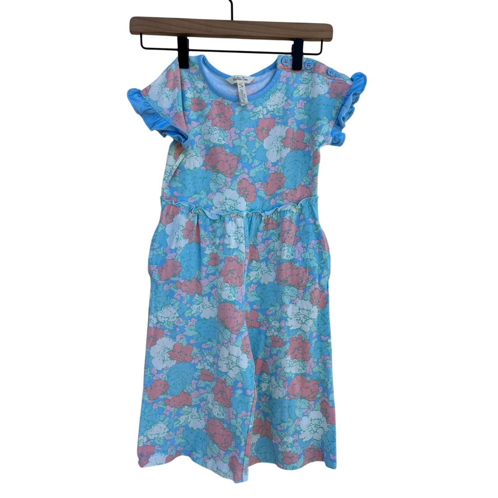 Matilda‎ Jane Jumpsuit, Wide Legs, Flutter Sleeve, Floral, Size 6